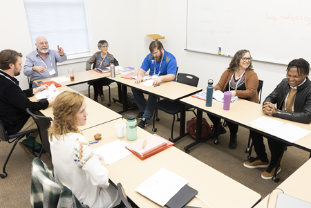 Students in classroom